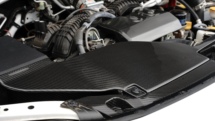 Carbon Fiber Subaru WRX Radiator Cooling Plate and Intake Enhancement Kit 2022-UP