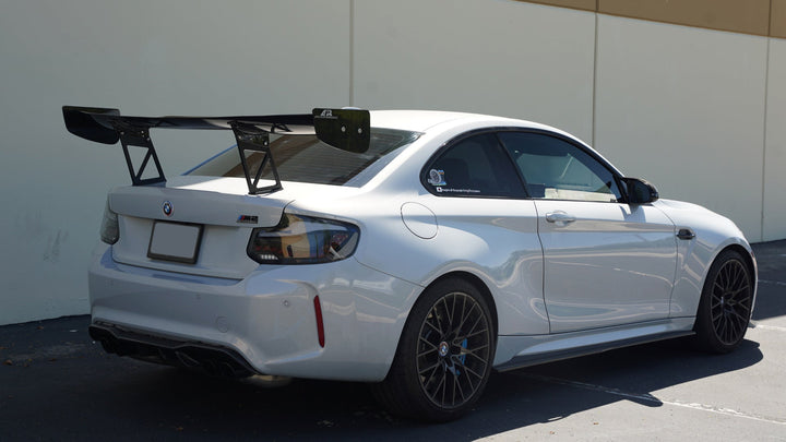 BMW F87 M2 GTC-300 Carbon Fiber Adjustable Wing