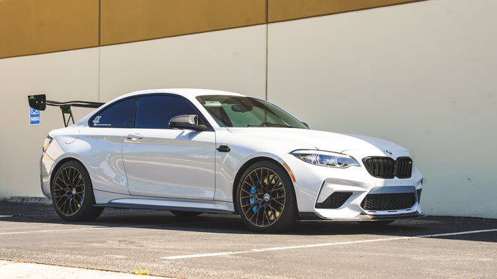 BMW F87 M2 Stock Bumper Carbon Fiber Front Wind Splitter