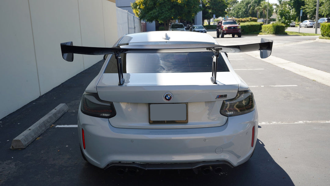 BMW F87 M2 GTC-300 Carbon Fiber Adjustable Wing