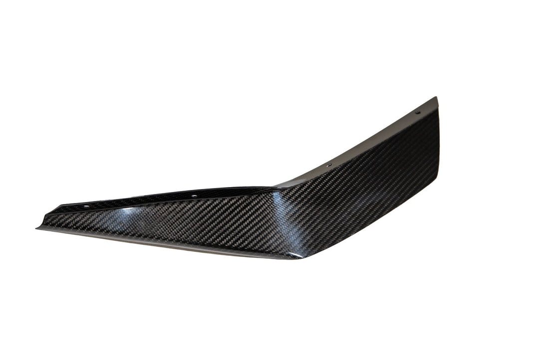Ford Mustang S650 Carbon Fiber Dark Horse Front Bumper Canards 2024 - Current