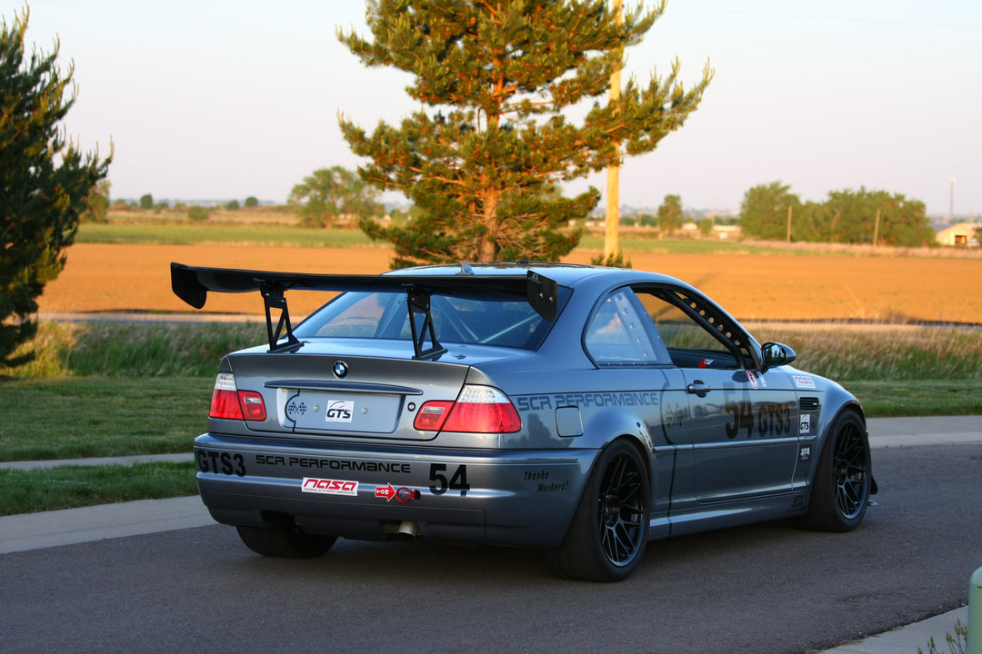 BMW E46 3-Series / M3 GTC-300 Carbon Fiber Adjustable Wing