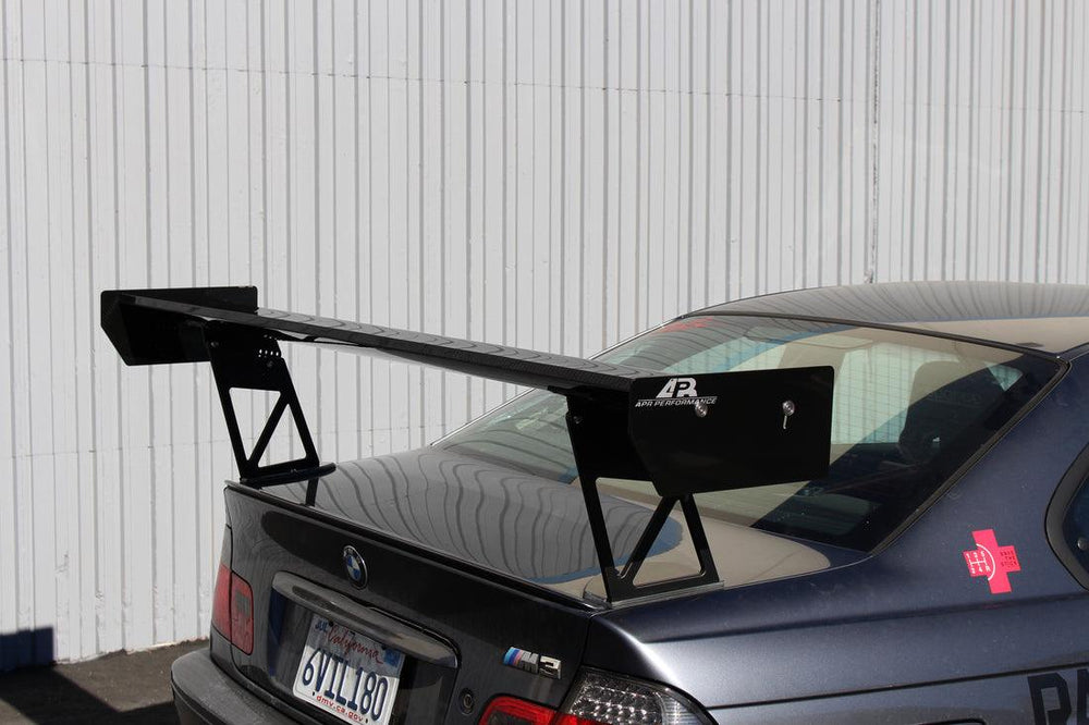 APR Performance GT-250 BMW E46 Spec 67" Carbon Fiber Wing - Attacking the Clock Racing