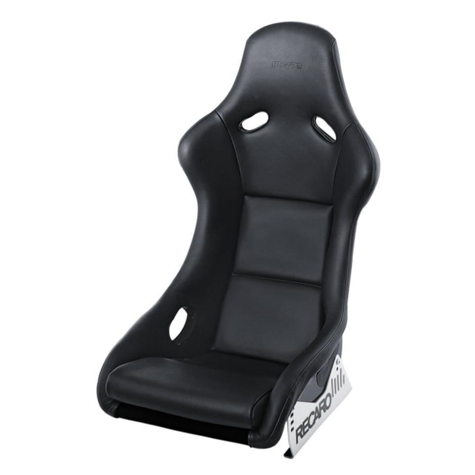 Recaro Pole Position ABE Seat - Carbon Fiber/Black Leather - Attacking the Clock Racing