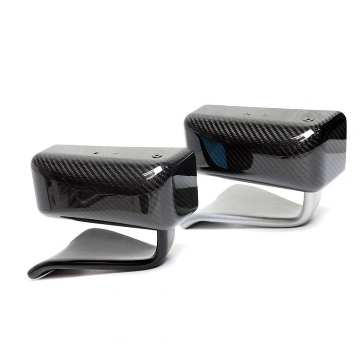 EVS Tuning Carbon GTLM Aero Mirrors - Universal Kit (Black or Silver) - Attacking the Clock Racing