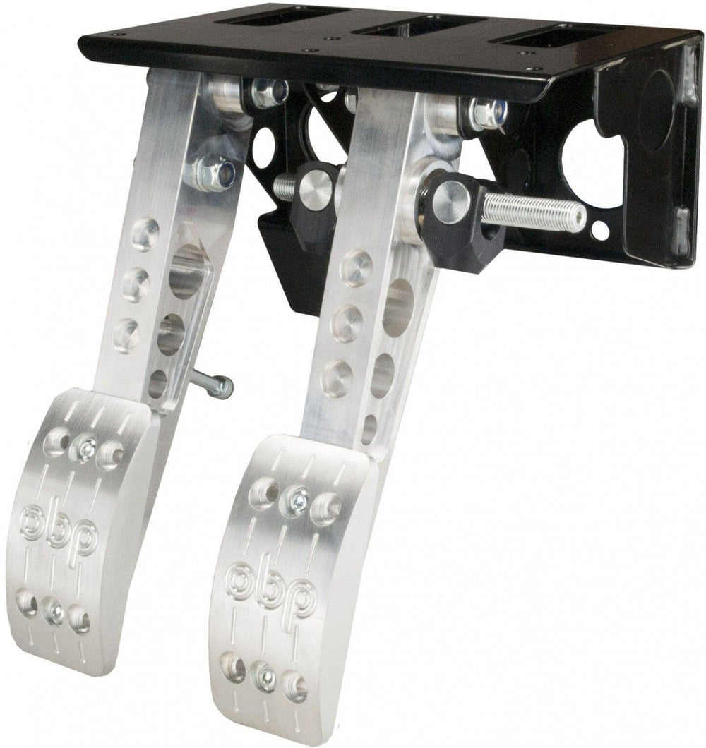 obp Motorsport Pro-Race V2 2 Pedal System - Top Mounted Bulkhead Fit - Attacking the Clock Racing