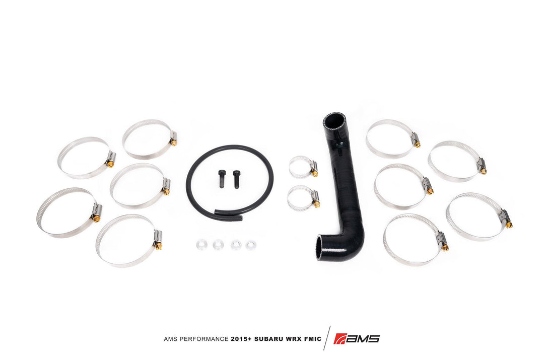 AMS Performance 2015+ Subaru WRX FA20 Front Mount Intercooler Kit w/o Bumper Beam - Attacking the Clock Racing