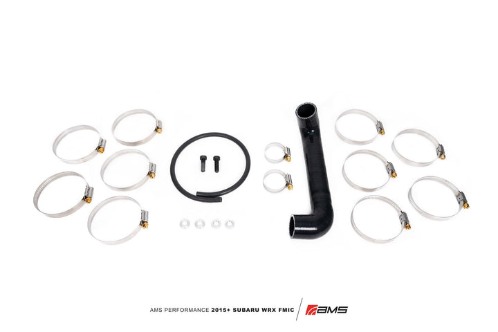 AMS Performance 2015+ Subaru WRX FA20 Front Mount Intercooler Kit w/o Bumper Beam - Attacking the Clock Racing