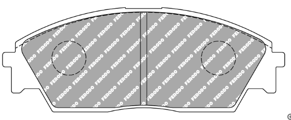 Ferodo FCP0598 Brake Pads