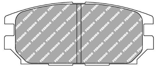 Ferodo FCP1280 Brake Pads