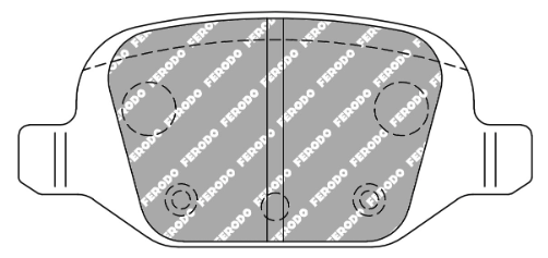 Ferodo FCP1324 Brake Pads