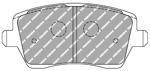Ferodo FCP1617 Brake Pads