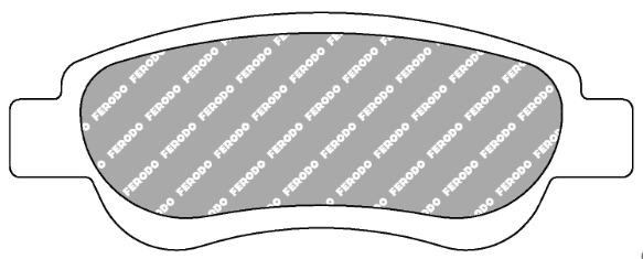 Ferodo FCP1790 Brake Pads