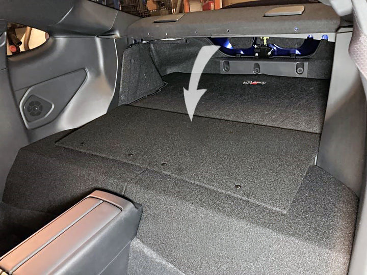 Shrader Designs Rear Seat Delete Subaru BRZ & Toyota GR86 (2022+)
