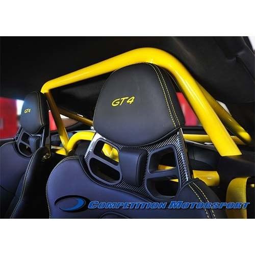 CMS Performance Roll Bar for Porsche Cayman (718 / 981 Cayman and GT4) - Attacking the Clock Racing