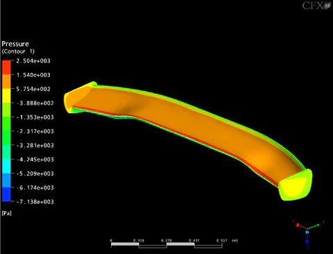 Mitsubishi Evolution 8 / 9 (Evo 8,9) 2003-2007 GTC-200 Carbon Fiber Adjustable Wing