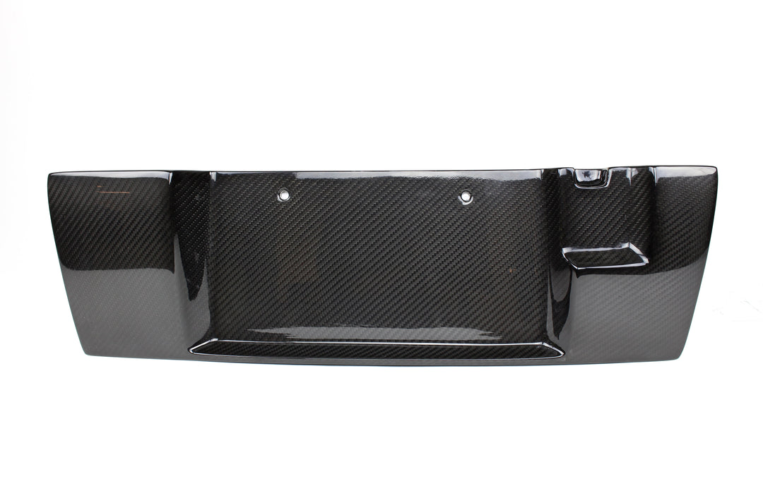 Carbon Fiber Nissan GTR R35 License Plate Backing 2012-2016