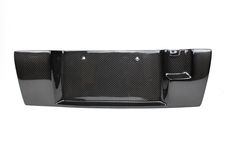Carbon Fiber Nissan GTR R35 License Plate Backing 2012-2016