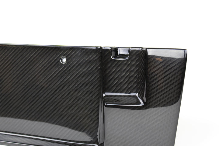 Carbon Fiber Nissan GTR R35 License Plate Backing 2012-2016