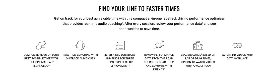 Garmin Catalyst 2 Race Track Driving Performance Optimizer