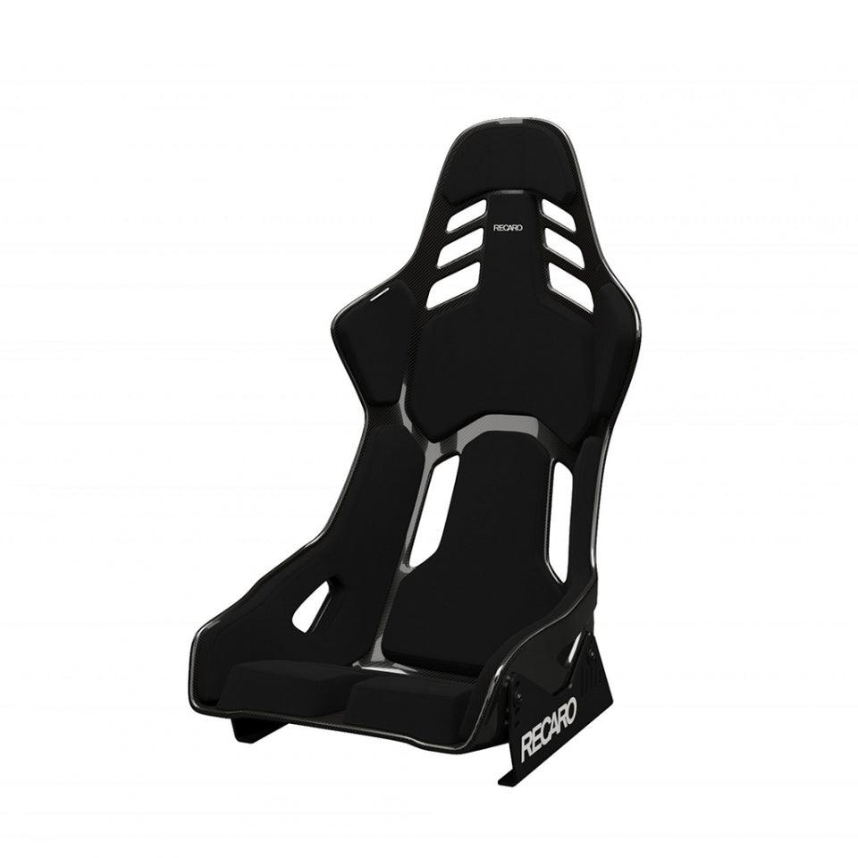 Recaro Podium CFK (CF/Kevlar) FIA/ABE Medium/Right Hand Seat - Perlon Velour Blk - Attacking the Clock Racing