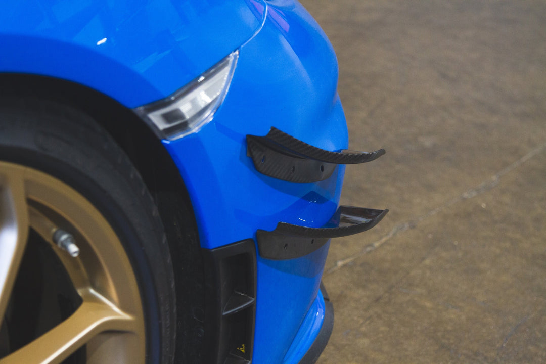 Porsche 718 Cayman GT4 Carbon Fiber Canards 2020-2023