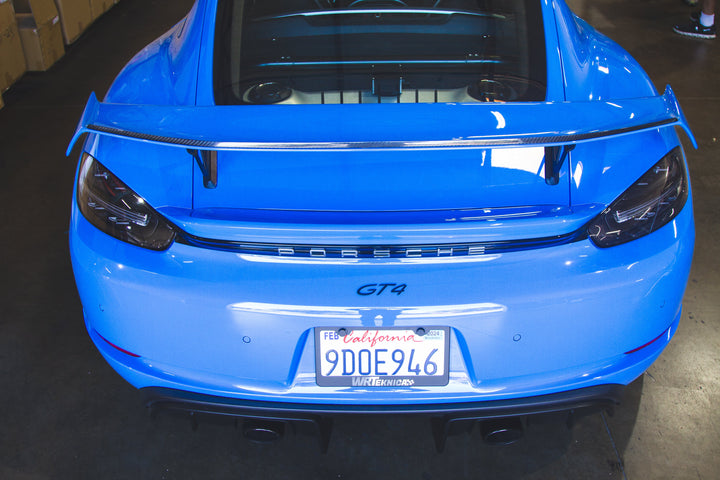 Porsche 718 Cayman GT4 Carbon Fiber Gurney Flap 2020 - 2023