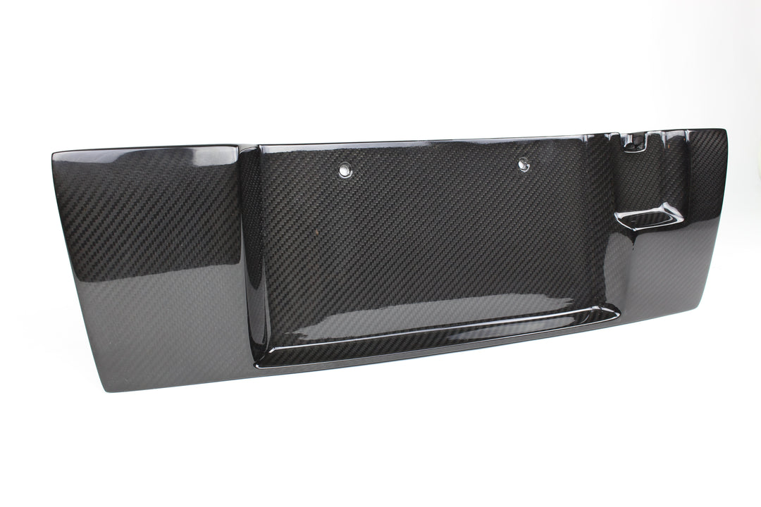 Carbon Fiber Nissan GTR R35 License Plate Backing 2012-2016