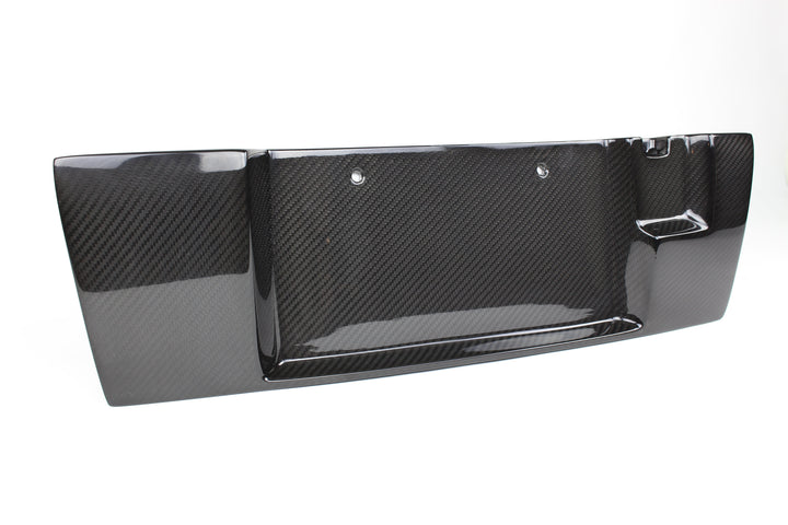 Carbon Fiber Nissan GTR R35 License Plate Backing 2012-2016