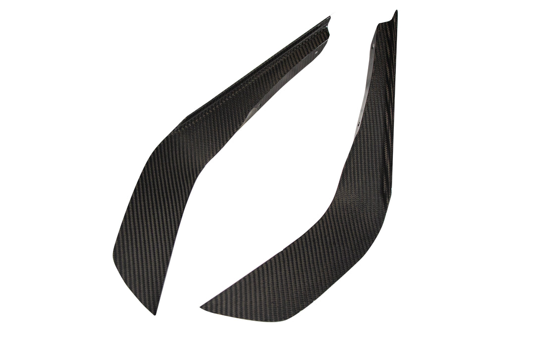 Ford Mustang GT S650 Carbon Fiber Front Bumper Canards 2024 - Current