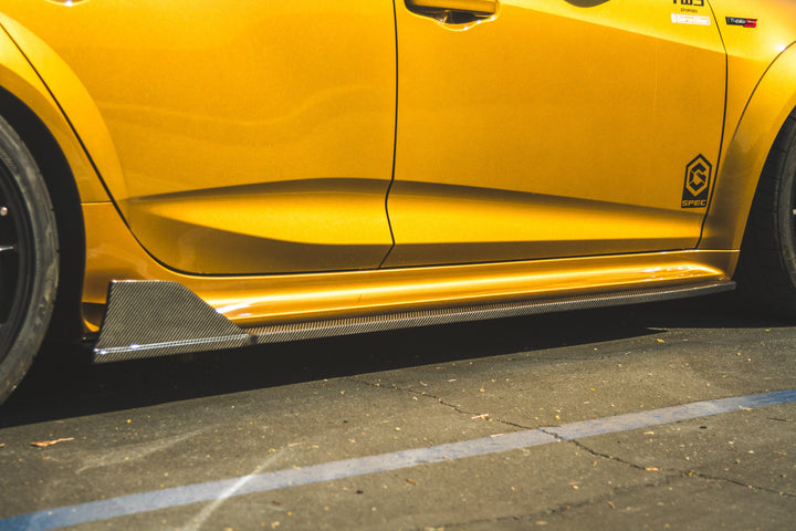 Acura Integra Type S DE5 Carbon Fiber Side Rocker Extensions/ Side Skirt 2023 - Current