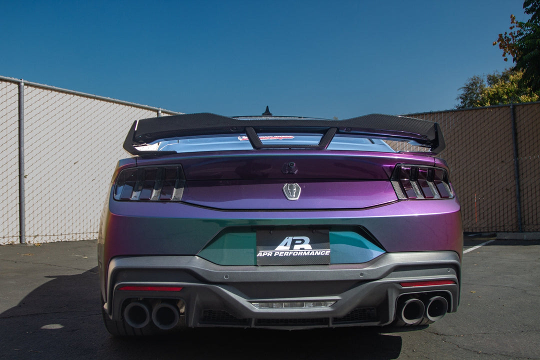 Ford Mustang S650 Dark Horse Carbon Fiber Spoiler with Gurney 2024 - Current