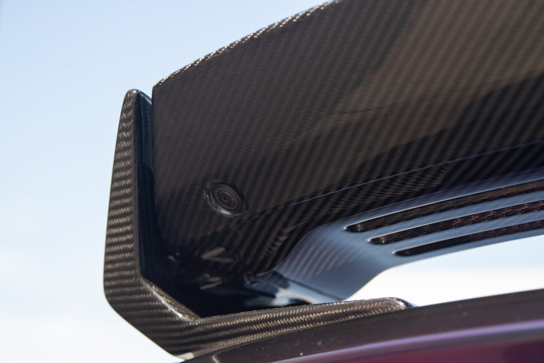Ford Mustang S650 Dark Horse Carbon Fiber Spoiler with Gurney 2024 - Current