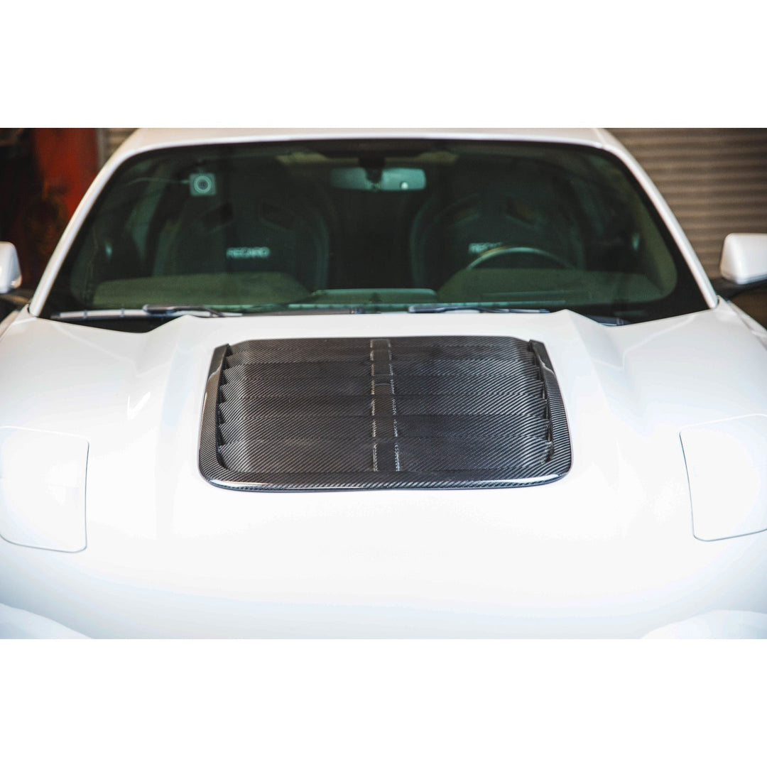 Carbon Fiber Ford Mustang Hood Vent 2015 - 2017