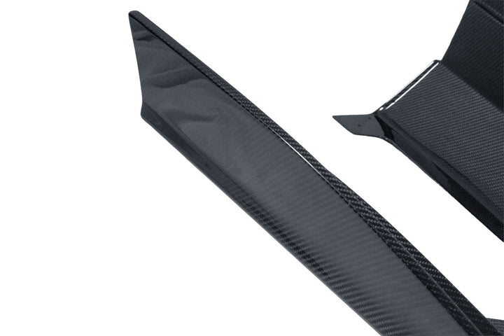 Chevrolet Corvette C8 Z06/ E Ray/ ZR1 Carbon Fiber Side Rocker Extensions/ Side Skirts