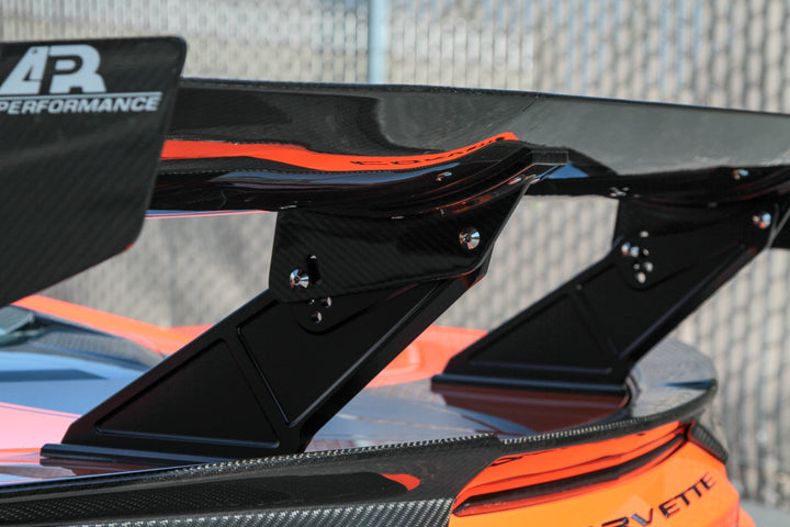 Chevrolet Corvette C8/ C8 Z06 Convertible Carbon Fiber GTC-500  Adjustable Wing 2020-UP