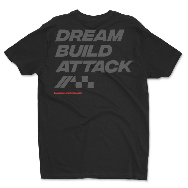 Dream Build Attack Tee - Attacking the Clock Racing