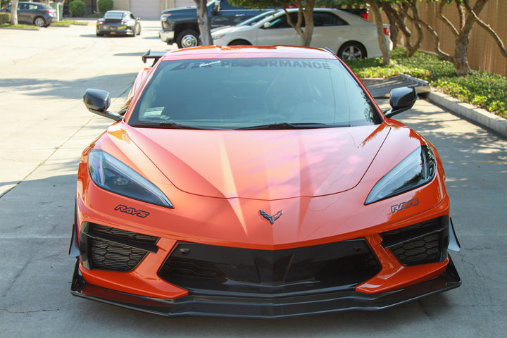 Chevrolet Corvette C8 Carbon Fiber Front Air Dam/ Splitter/ Lip 2020-UP