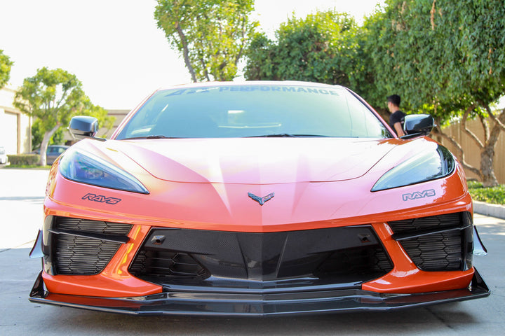 Chevrolet Corvette C8 Carbon Fiber Front Air Dam/ Splitter/ Lip 2020-UP