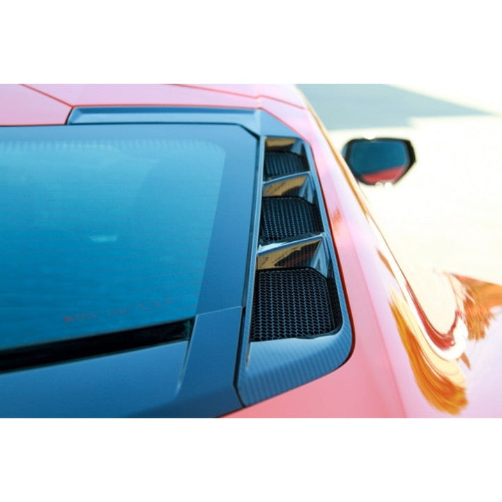 Carbon Fiber Chevrolet Corvette C8 & C8 Z06 Rear Hatch Vents 2020-UP