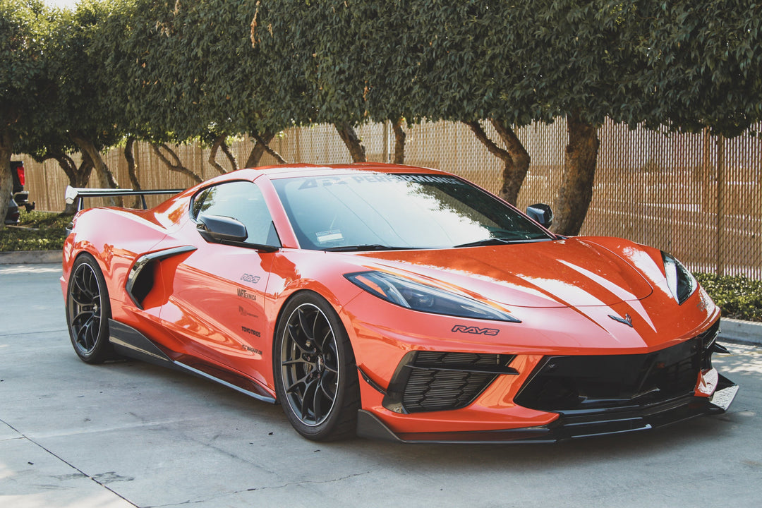 Chevrolet Corvette C8 Carbon Fiber Front Air Dam/ Splitter/ Lip 2020-UP