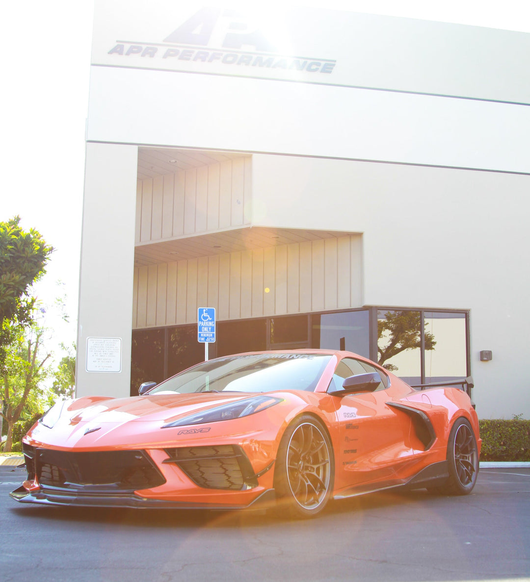 Carbon Fiber Chevrolet Corvette C8 Front Bumper Side Bezels 2020-UP