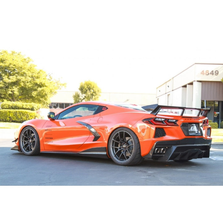 Chevrolet Corvette C8 Carbo Fiber Rear Diffuser 2020-UP