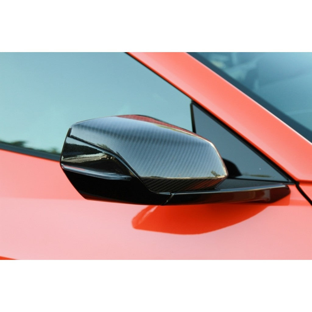 Carbon Fiber Chevrolet Corvette C8 & C8 Z06 Replacement Mirror Covers 2020-UP