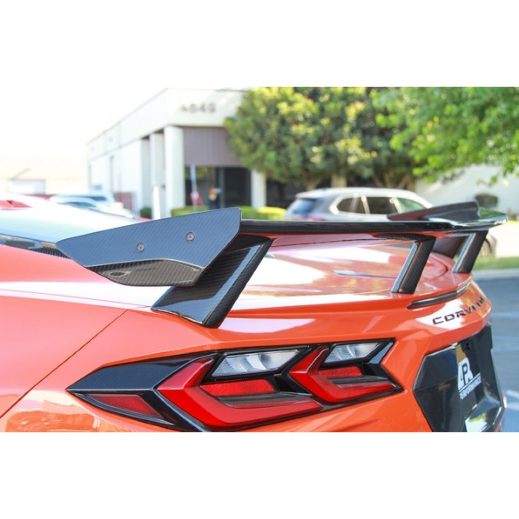 Chevrolet Corvette C8 Carbon Fiber Rear High Wing