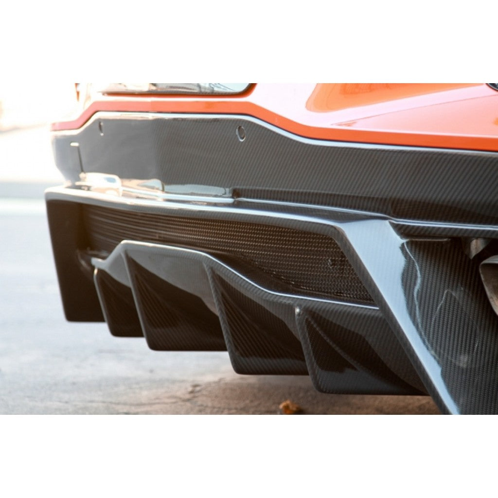 Chevrolet Corvette C8 Carbo Fiber Rear Diffuser 2020-UP