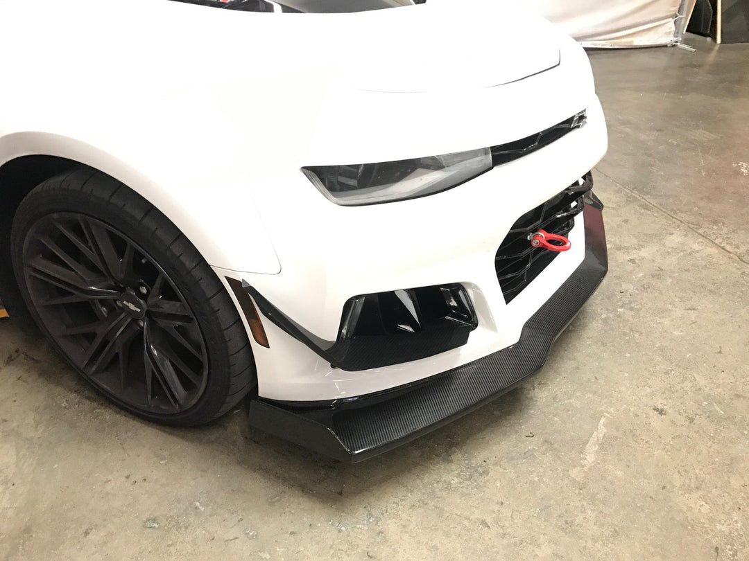 Chevrolet Camaro ZL1 Front Bumper Carbon Fiber Canards 2017-2024