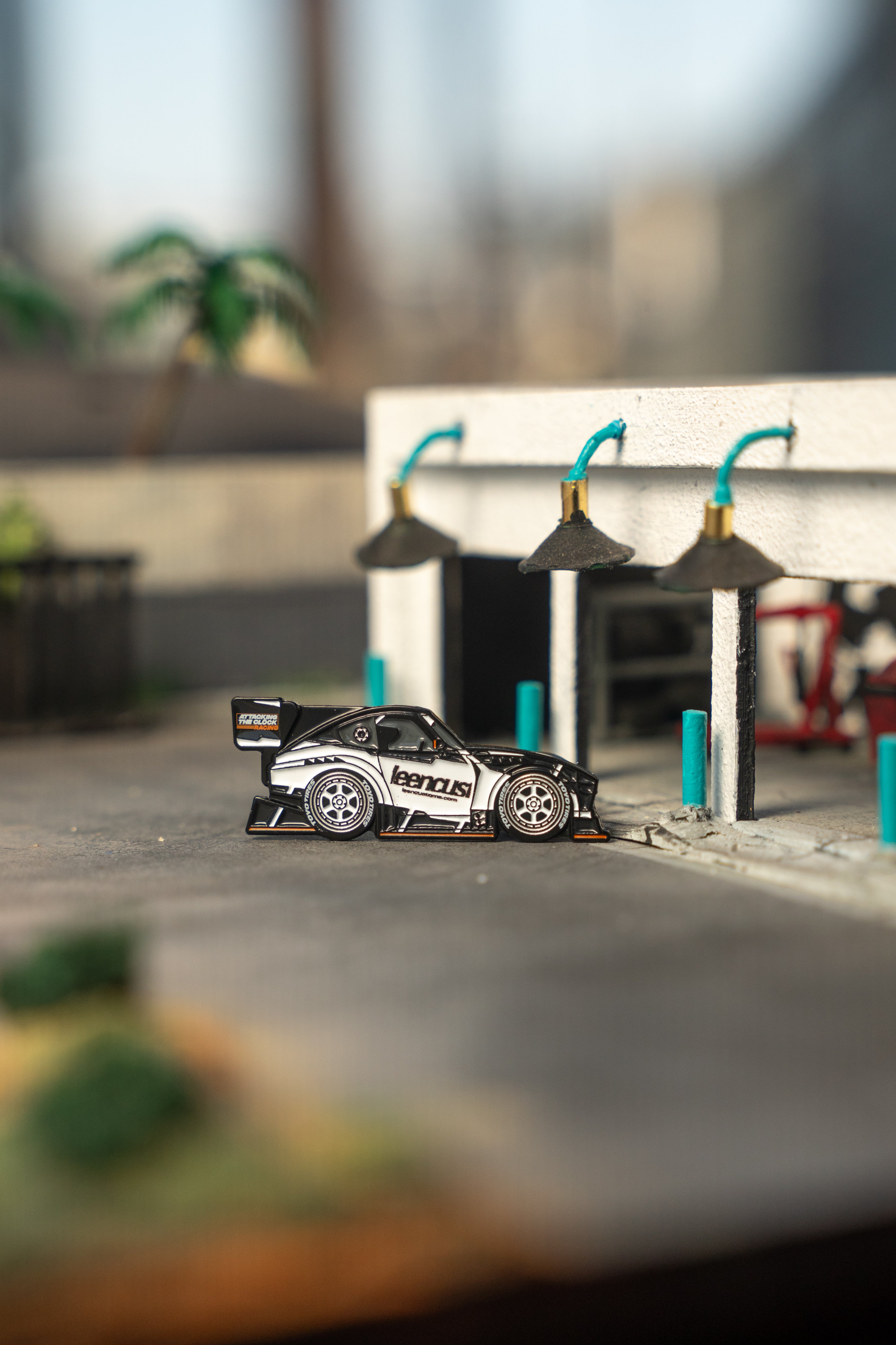 LEEN Customs x ATC Racing Datsun 240z Limited Edition Enamel Pin