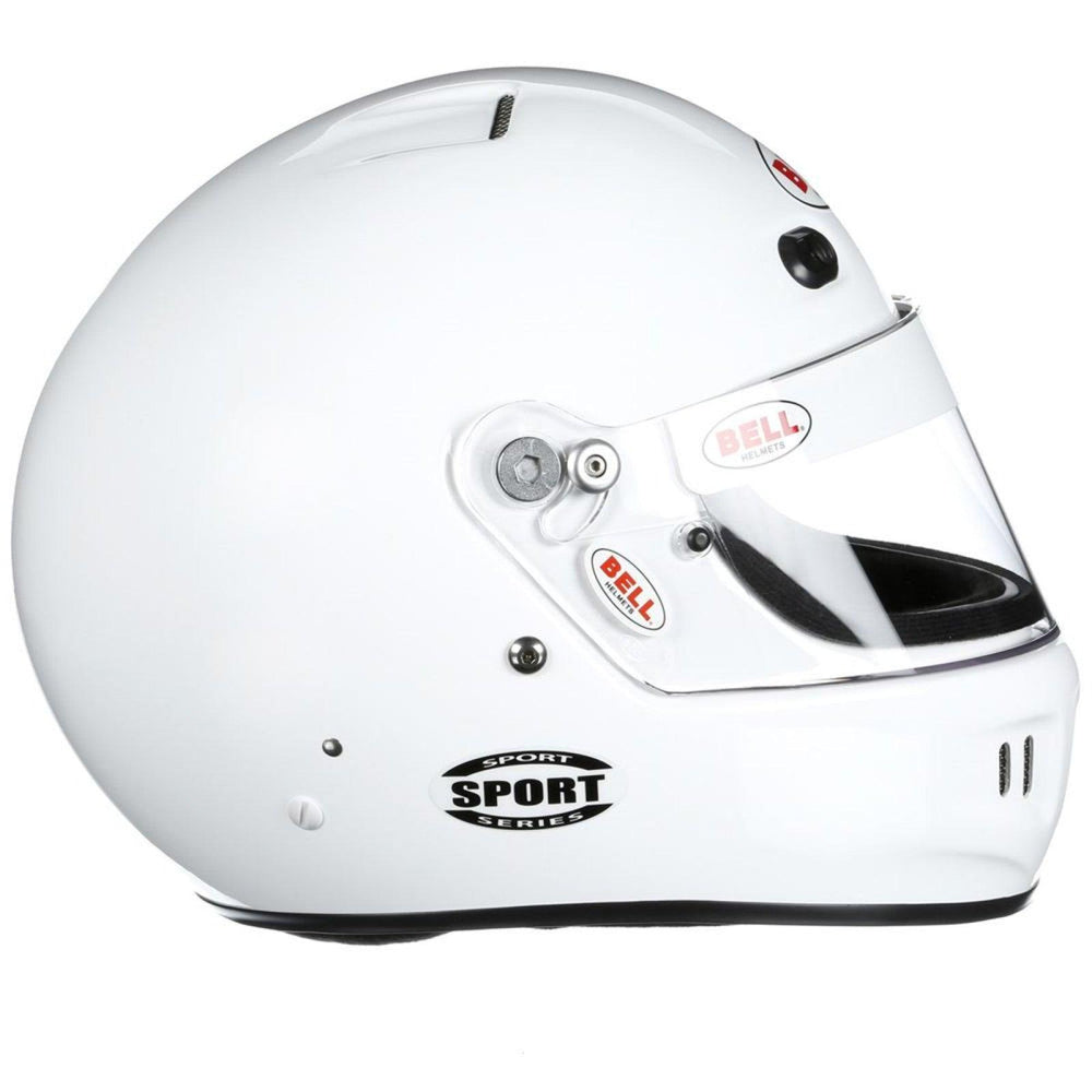 Bell K1 Sport White Helmet X Large (61+) - Attacking the Clock Racing