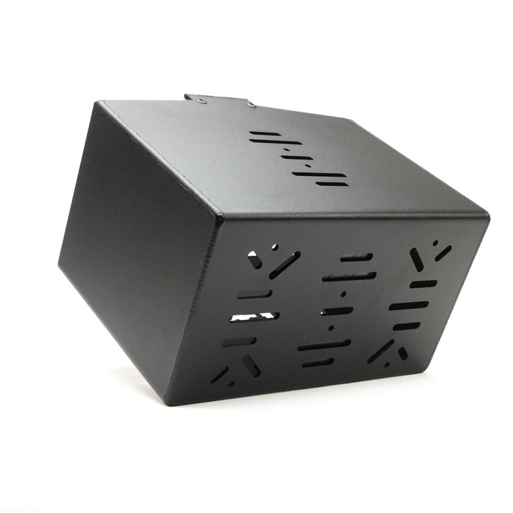 MeLe Group 51R battery mount showing integrated mount plate 